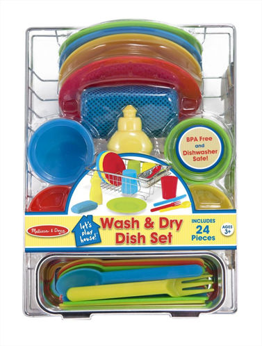 Picture of Let's Play House! Wash & Dry Dish Set
