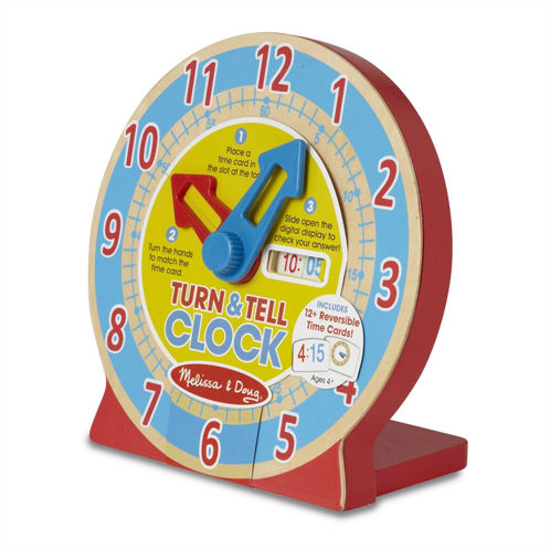 Picture of Turn & Tell wooden play Clock