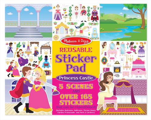 Picture of Reusable Sticker Pad - Princess Castle