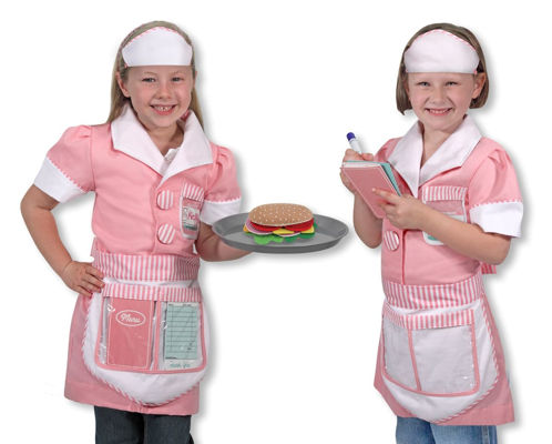 Picture of Waitress Role Play Costume Set