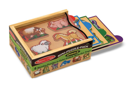 Picture of Animal Mini-Puzzle Pack