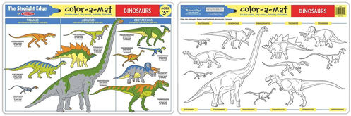 Picture of Write-a-Mat Dinosaurs