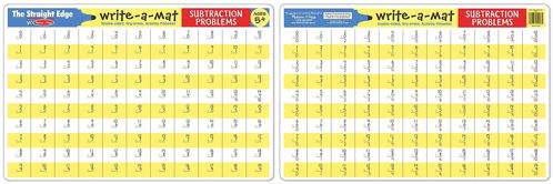 Picture of Write-a-mat Subtraction