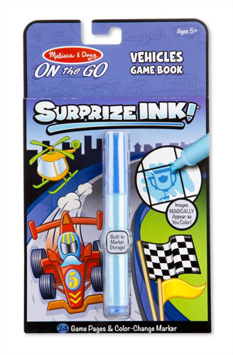 Picture of Surprize Ink! Vehicles - On the Go Travel Activity Book