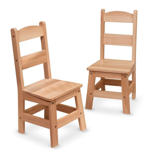 Picture of Wooden Chair Pair