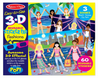 Picture of 3D Reusable Sticker Pad-Fashions