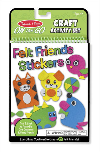 Picture of Craft Activity set  Felt Friends Stickers