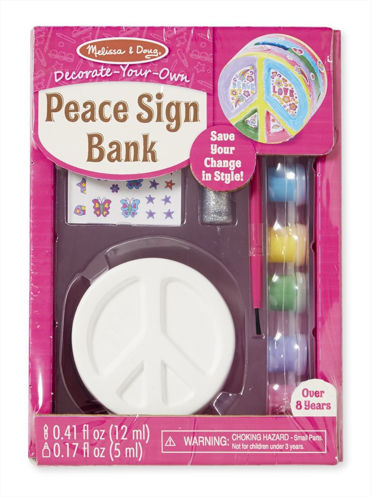Picture of Created by Me! Peace Sign Bank