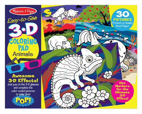 Picture of Animals 3D coloring