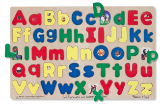 Picture of Upper and Lowercase Alphabet puzzles