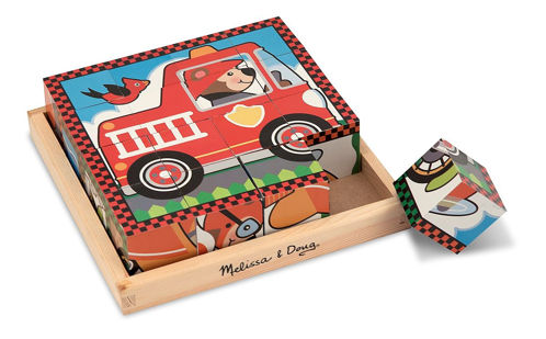 Picture of Vehicles cube puzzle