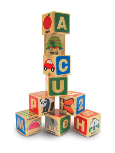 Picture of ABC 123 Wooden Blocks