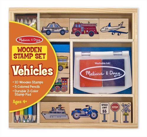 Picture of Vehicles Stamp Set