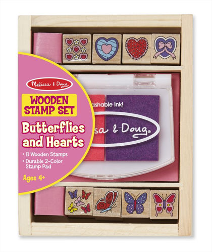 Picture of Butterfly and Hearts Stamp Set