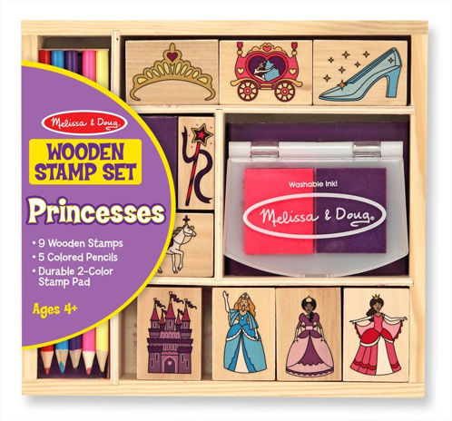 Picture of Wooden Princesses Stamp Set