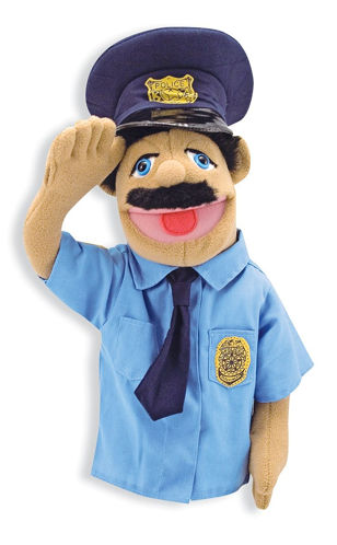 Picture of Police Officer puppet