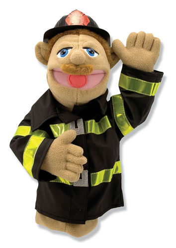 Picture of Firefighter Puppet