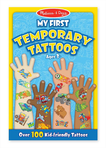 Picture of My first temporary tattoos-Blue