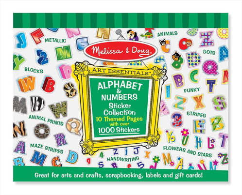 Melissa & Doug Alphabet & Numbers Sticker Collection