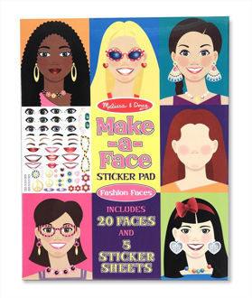Download Melissa & Doug Make-a-Face Sticker Pad - Fashion Faces ...
