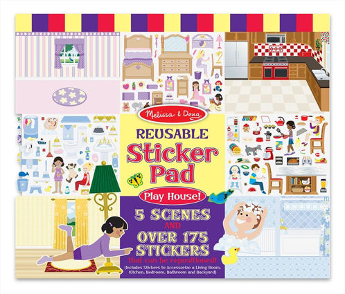 Picture of Reusable Sticker Pad - Play House!