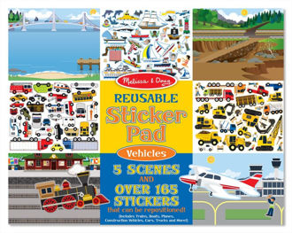 Picture of Reusable sticker pad Vehicles
