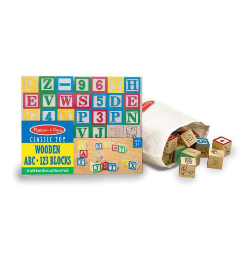 Picture of Wooden ABC/123 Blocks