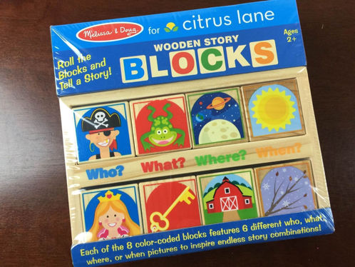 Melissa and doug story sales blocks