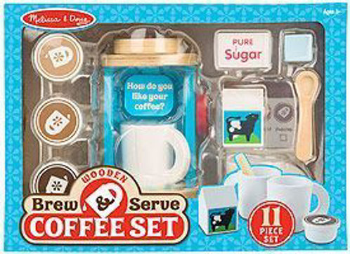 Picture of Wooden Brew & Serve Coffee Set