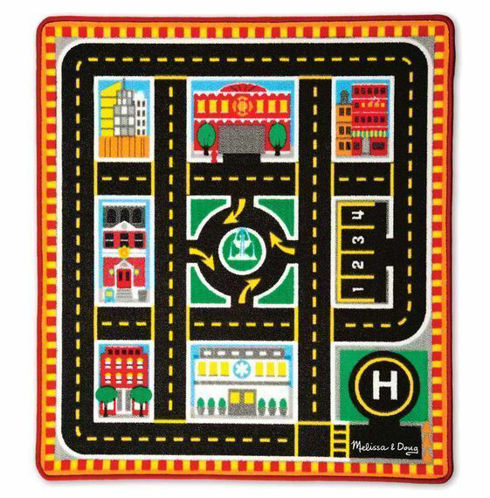 Picture of Round The City Rescue Rug
