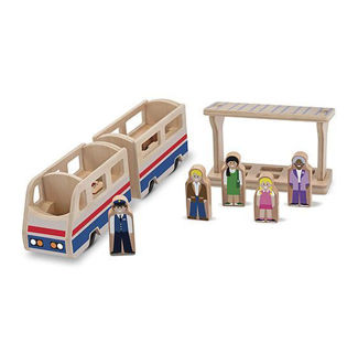 Picture of whittle world wooden train & platform
