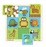 Picture of Peek-Through Pattern Puzzle Animals - 9 Pieces