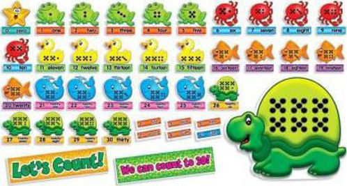 Picture of 0-30 Animals Number Line Bulletin Board