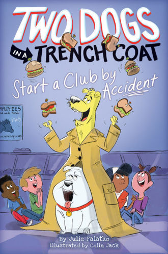 Picture of Two Dogs in a Trench Coat Start a Club by Accident