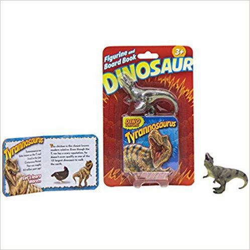 Picture of Tyrannosaurus Rex - Dinosaur Figurine and Board Book
