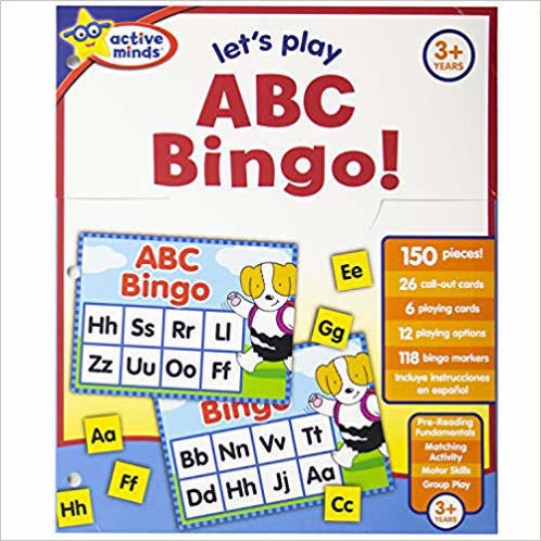 Picture of See all 4 images Active Minds Activity Folder - Let's Play ABC Bingo