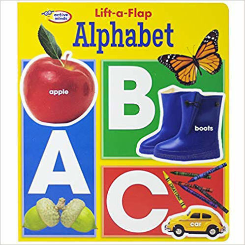 Picture of Active Minds - Lift a Flap Board Book - Alphabet