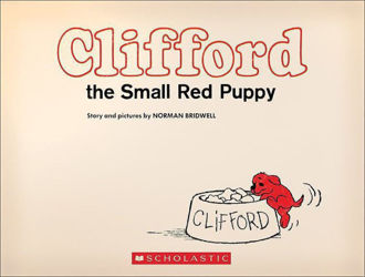 Picture of Clifford the Small Red Puppy (Vintage Hardcover Edition)