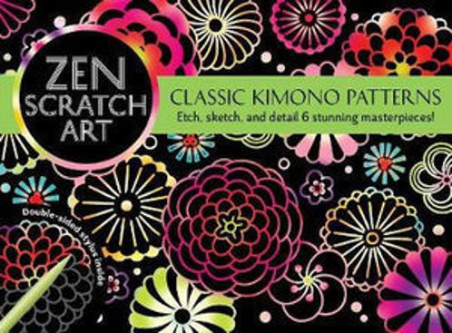 Picture of ZEN SCRATCH ART: CLASSIC KIMONO PATTERNS