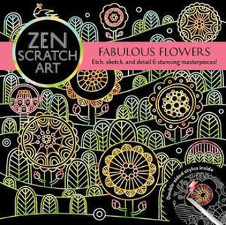 Picture of ZEN SCRATCH ART: FABULOUS FLOWERS