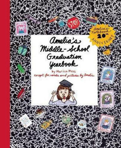 Picture of Amelia's Middle school graduation year book
