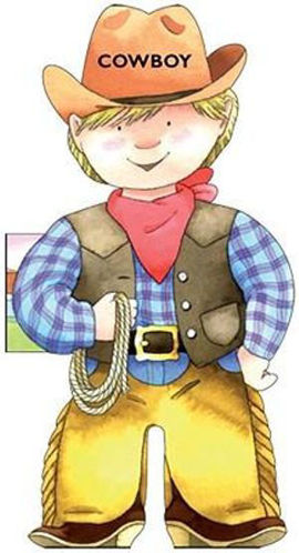 Picture of Cowboy Little People Shape Books