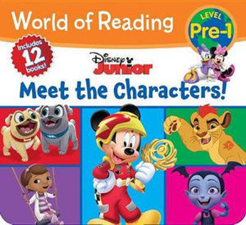 Picture of World of Reading Disney Junior Meet the Characters (Pre-Level 1 Box Set)