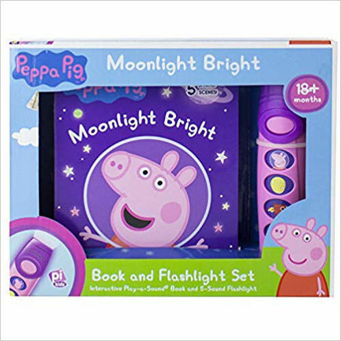 Picture of Peppa Pig - Moonlight Bright Sound Book and Flashlight Set
