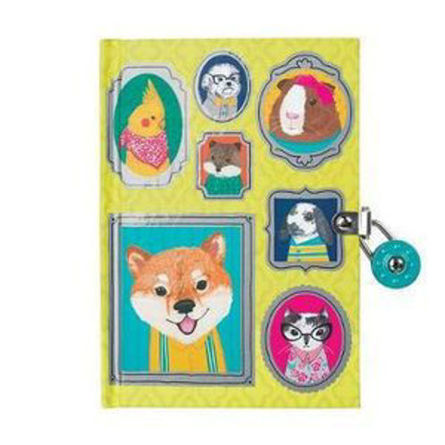 Picture of Pet Portraits Locked Diary