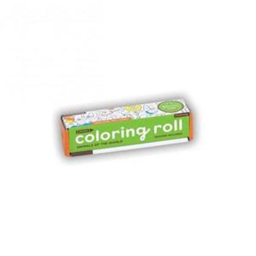 Picture of Animals of the World Mini Coloring Roll