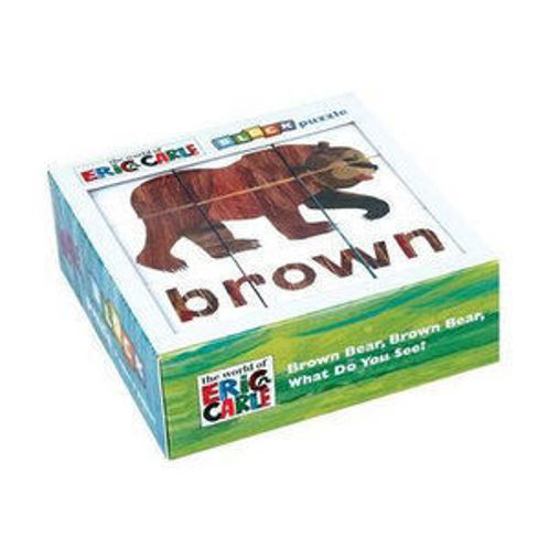 Picture of Eric Carle Brown Bear, Brown Bear, What Do You See? Block Puzzle