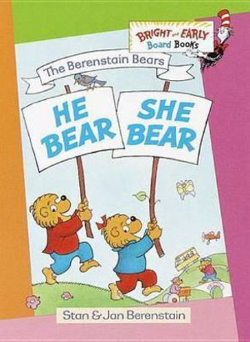 Picture of He Bear, She Bear Bright & Early Board Books