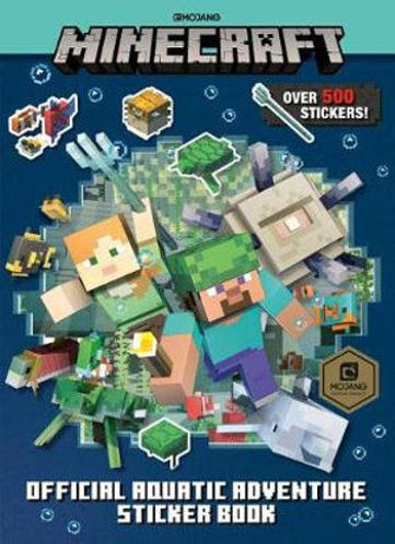 Picture of Minecraft Official Aquatic Adventure Sticker Book