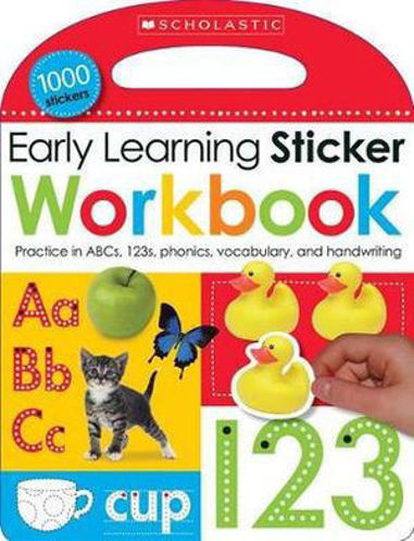 Picture of Early Learning Sticker Workbook Scholastic Early Learners